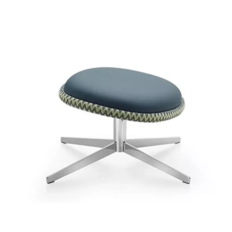 Bejot-Vieni-loungestoel-kantoorstoel-schommelstoel-horecastoel-wachtruimte-receptie-stoel-voetensteun-voetenbankje