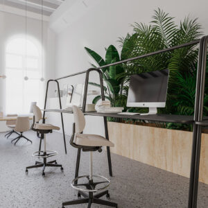 Bejot-Lift-verstelbare-bureaustoel-kantoorstoel-stoel-sit-stand-Biophilic-Design