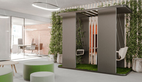 kantoorinrichting - social swing Bejot