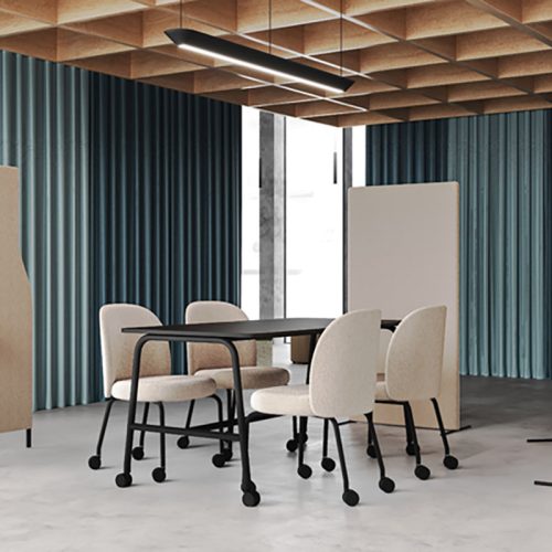 Bejot-Flos-akoestische-wandpanelen-panelen-schermen-kantoor-akoestiek-vergaderstoel-bank-barstoel-loungestoel-horeca
